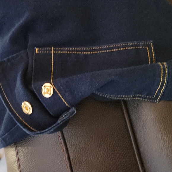 Michael Kors overdyed Izzy Skinny jeans.  Size 6 NWT stretchy mid-rise cargo poc - Picture 4 of 14